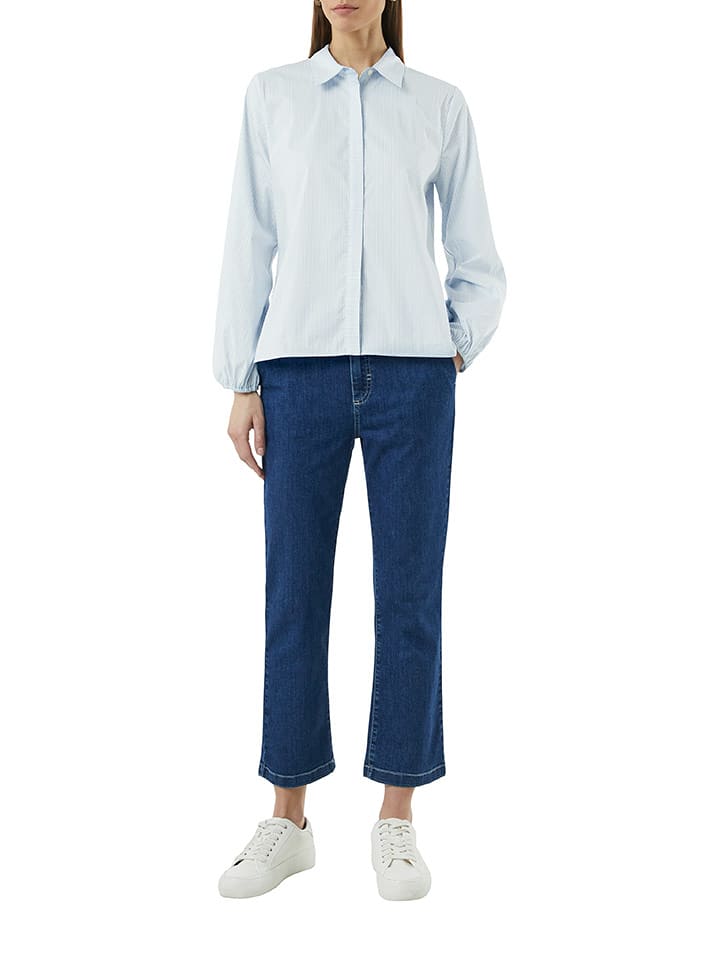 s.Oliver Bluzka w kolorze błękitno-białym rozmiar: 46