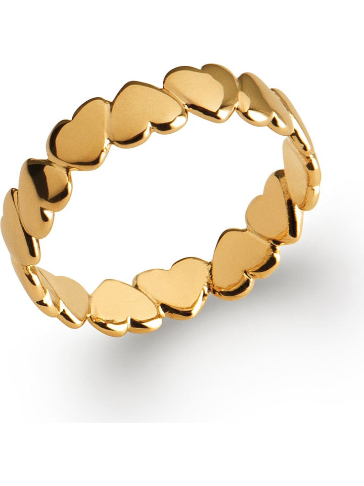 Pozłacany pierścionek