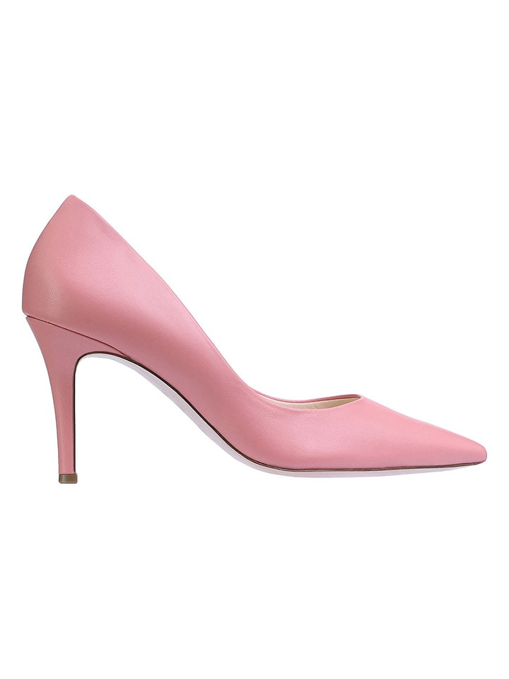 Högl Skórzane czółenka w kolorze jasnoróżowym rozmiar: 40