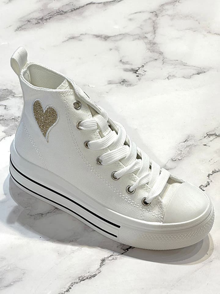 Poti Pati Sneakersy "Poti Pati" w kolorze białym rozmiar: 33