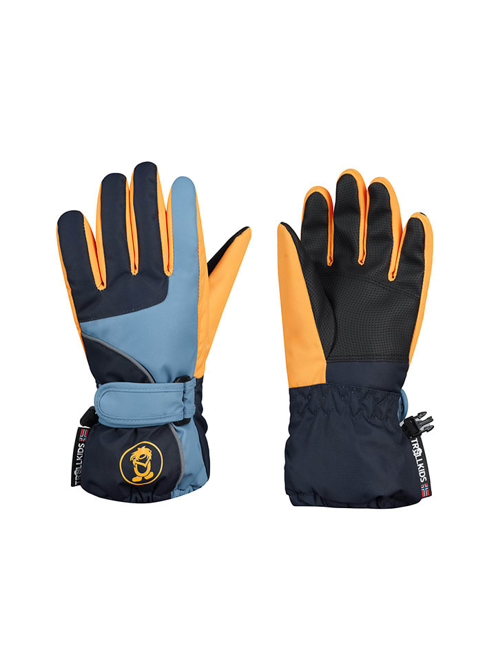 Trollkids Rękawice funkcyjne "Troll" w kolorze granatowo-błękitnym rozmiar: 5