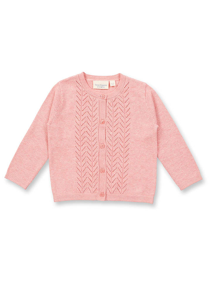 Sense Organics Kardigan "Elsa" w kolorze jasnoróżowym rozmiar: 92