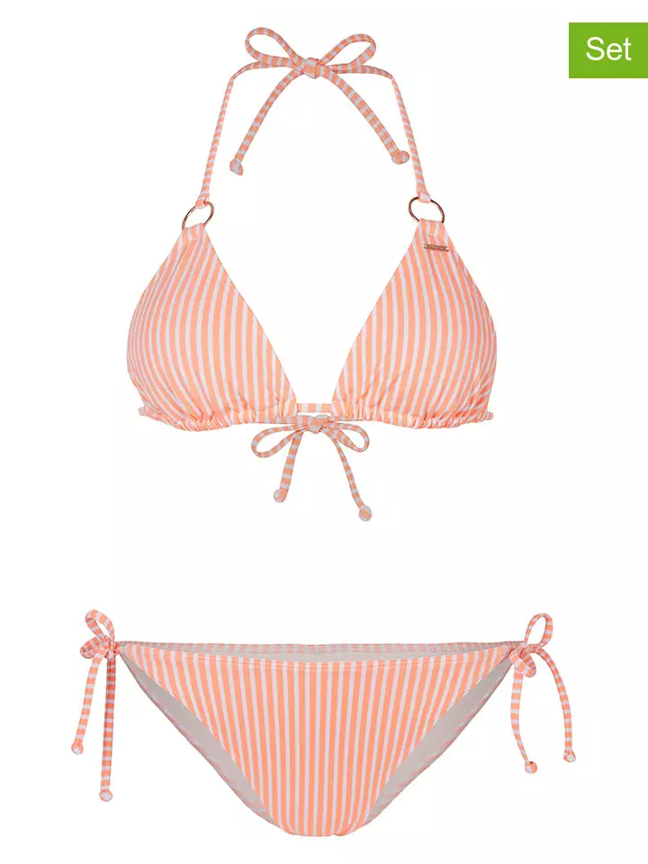 Bikini w kolorze jasnoróżowym