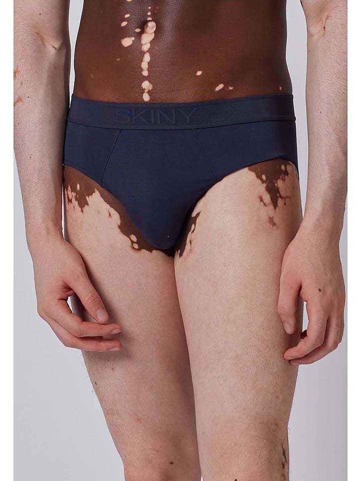 Skiny Slipy w kolorze granatowym rozmiar: XL