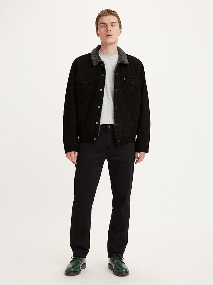 Levi´s Dżinsy "541" - Slim Taper fit - w kolorze czarnym rozmiar: W32/L32