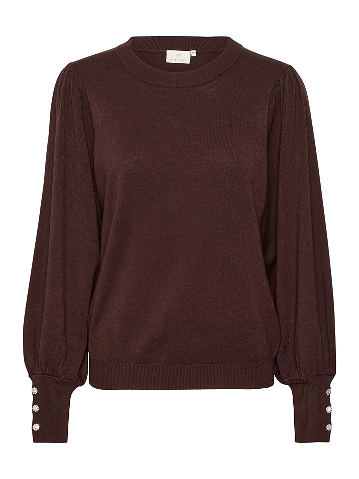 Sweter "Jessa" w kolorze brązowym