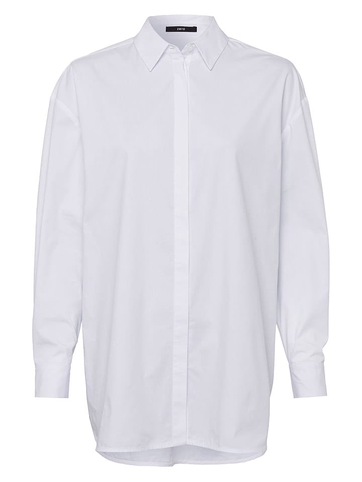 Zero Bluzka w kolorze białym rozmiar: 42