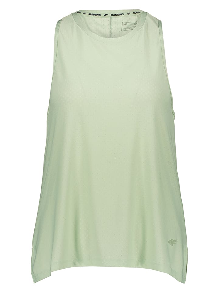 4F Top sportowy w kolorze zielonym rozmiar: XS