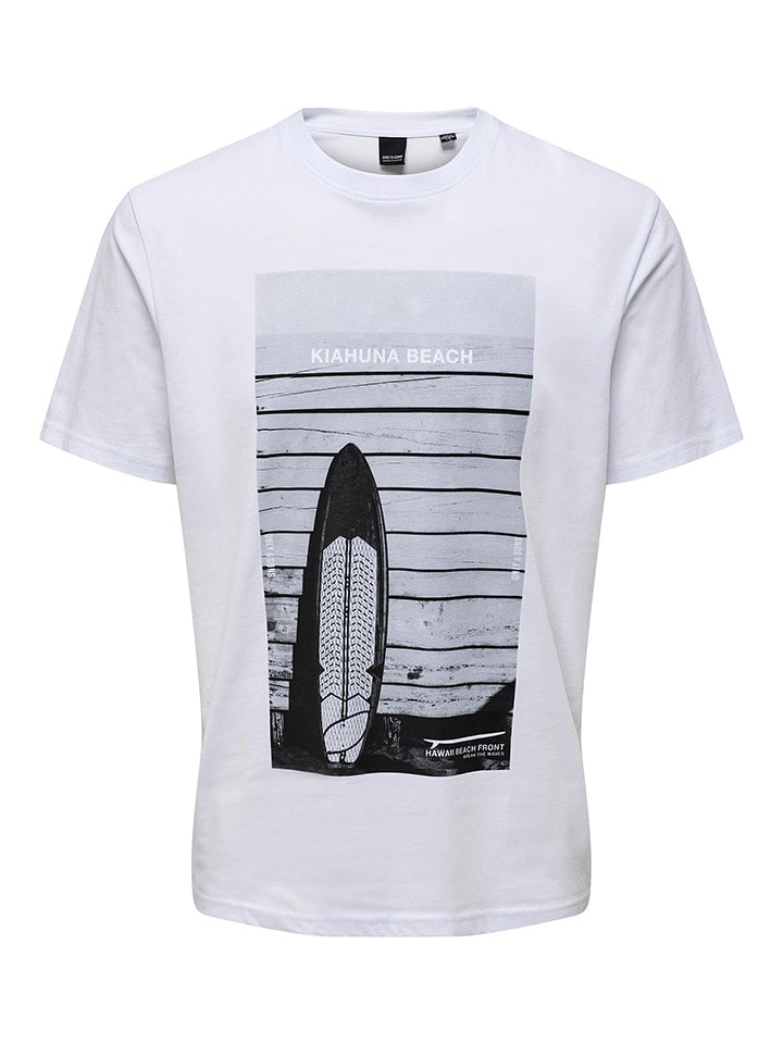 Koszulka "Sunny" w kolorze białym