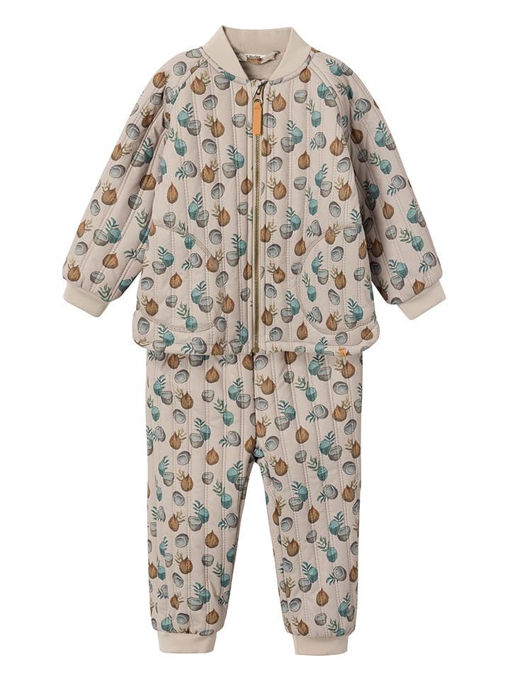 Lil Atelier 2-częściowy zestaw "Juno" w kolorze beżowym rozmiar: 110