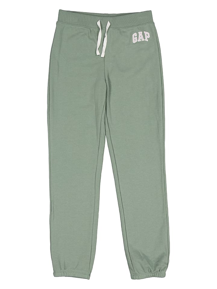 Spodnie dresowe w kolorze zielonym