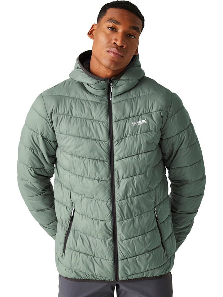 Regatta Kurtka pikowana "HillPack II" w kolorze zielonym rozmiar: M