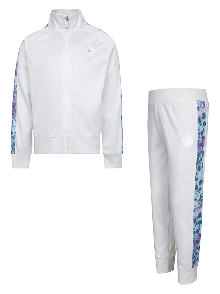 Converse 2-częściowy strój sportowy w kolorze szarym rozmiar: 110/116