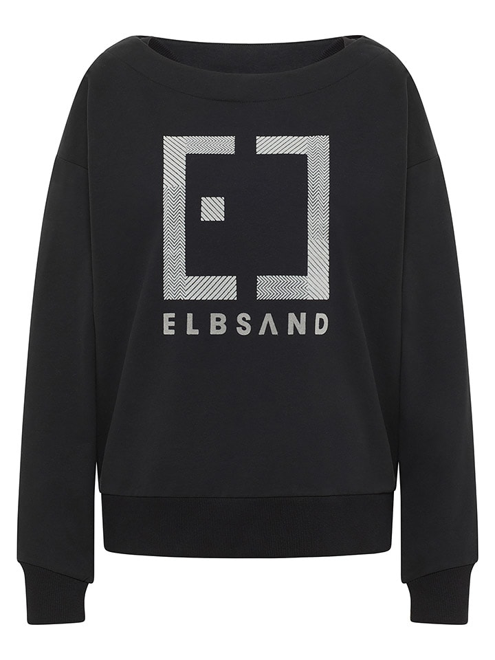 ELBSAND Bluza "Fenna" w kolorze czarnym rozmiar: XXL