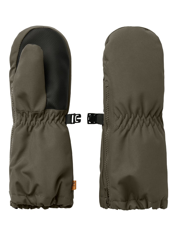 Lil Atelier Rękawiczki w kolorze khaki rozmiar: 4