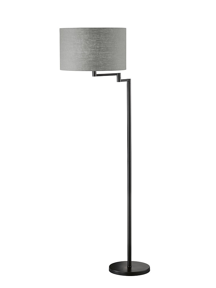 FISCHER & HONSEL Lampa stojąca w kolorze szaro-czarnym - wys. 161 x Ø 40 cm rozmiar: onesize