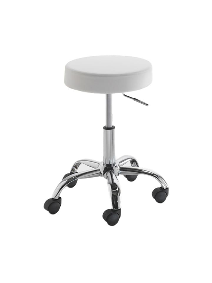 Tomasucci Hocker w kolorze białym - Ø 50 cm rozmiar: onesize