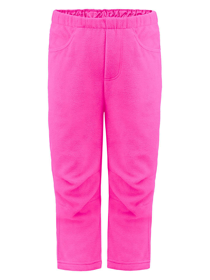 Spodnie polarowe w kolorze różowym