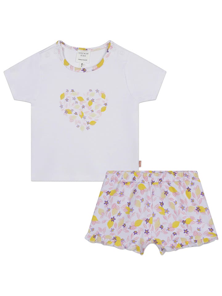 Carrément beau Piżama w kolorze białym ze wzorem rozmiar: 110