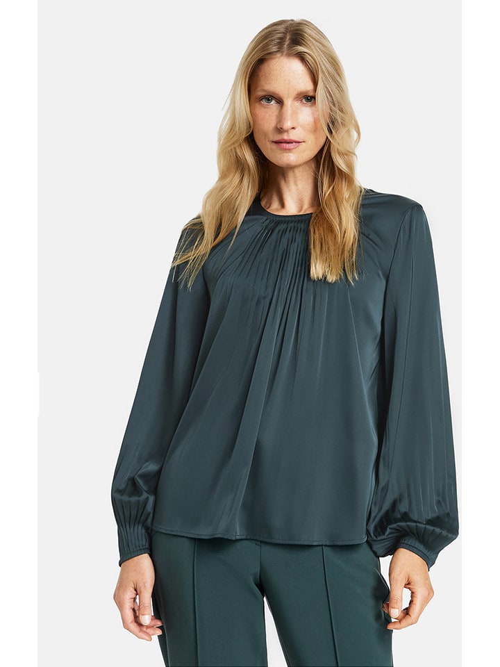 Gerry Weber Bluzka w kolorze ciemnozielonym rozmiar: 42