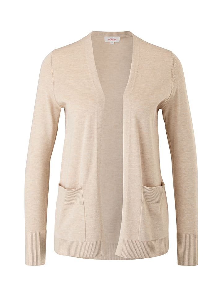 Kardigan w kolorze beżowym