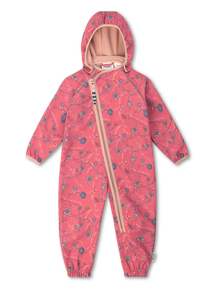 Kombinezon softshellowy "Cora" w kolorze różowym