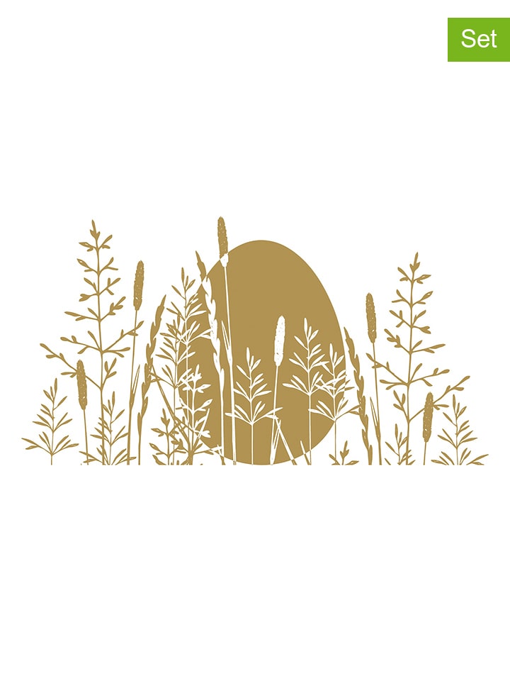 ppd Serwetki (40 szt.) "Pure Easter Egg" w kolorze złoto-białym rozmiar: onesize