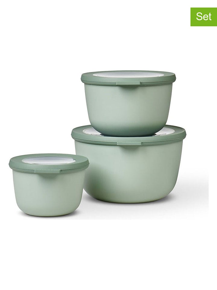 Mepal Pojemniki (3 szt.) w kolorze zielonym rozmiar: onesize
