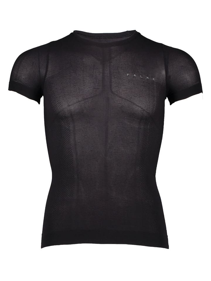 Falke Podkoszulek funkcyjny "Maglietta" w kolorze czarnym rozmiar: XXL