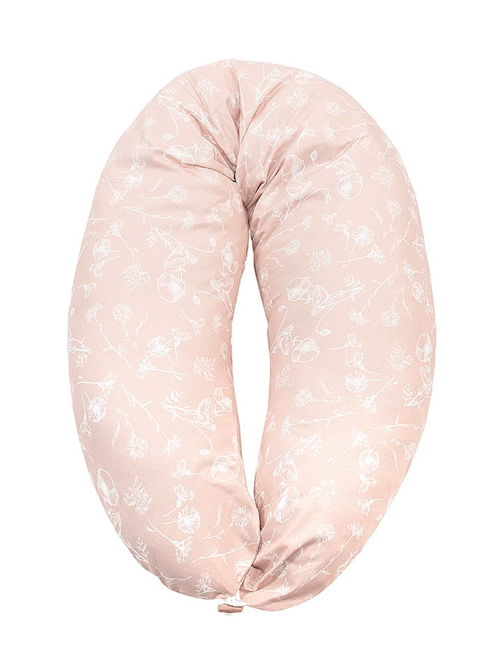 Hobea Poduszka w kolorze jasnoróżowym do karmienia - (D)190 x (S)38 cm rozmiar: onesize