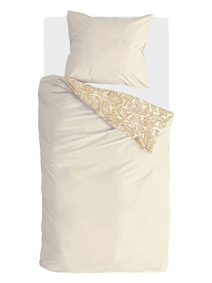 Komplet pościeli "Perfect Paisley" w kolorze beżowym