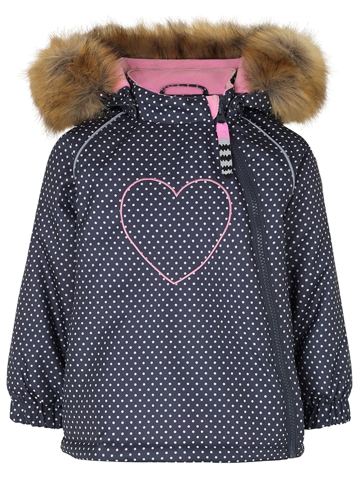 racoon Kurtka zimowa "Sara" w kolorze granatowym rozmiar: 80