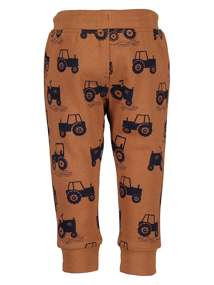 Blue Seven Spodnie dresowe w kolorze jasnobrązowym rozmiar: 80