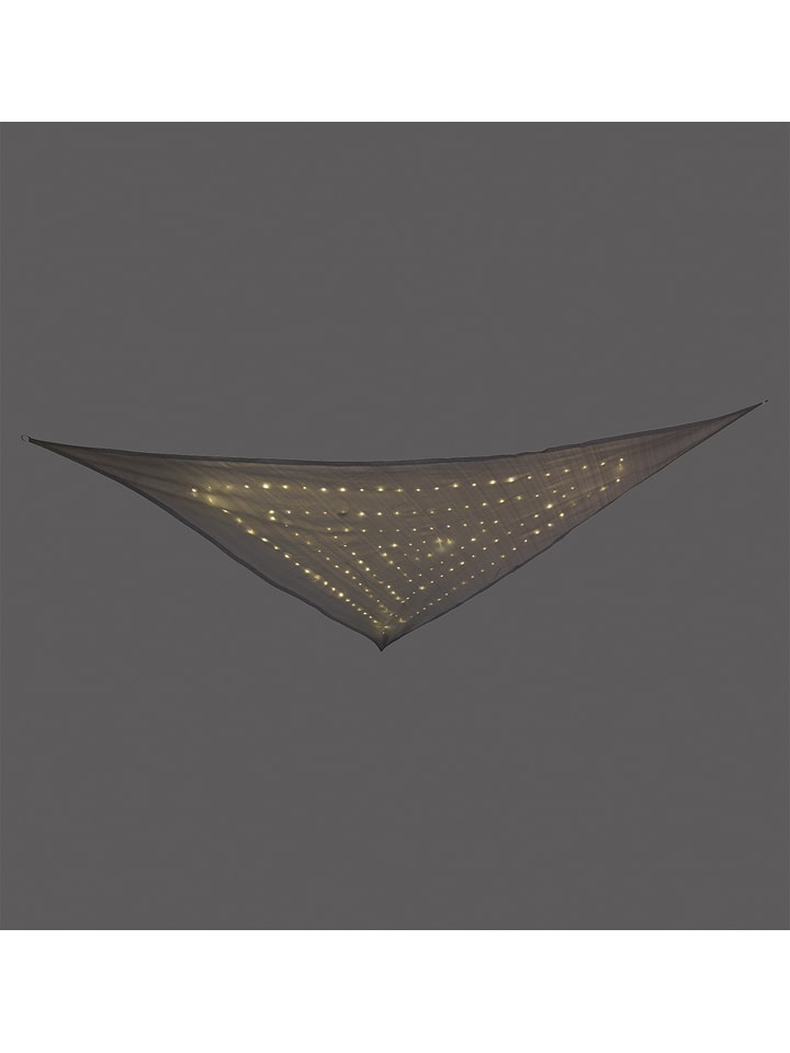 Lampa solarna LED w kolorze szarym - 360 x 360 cm