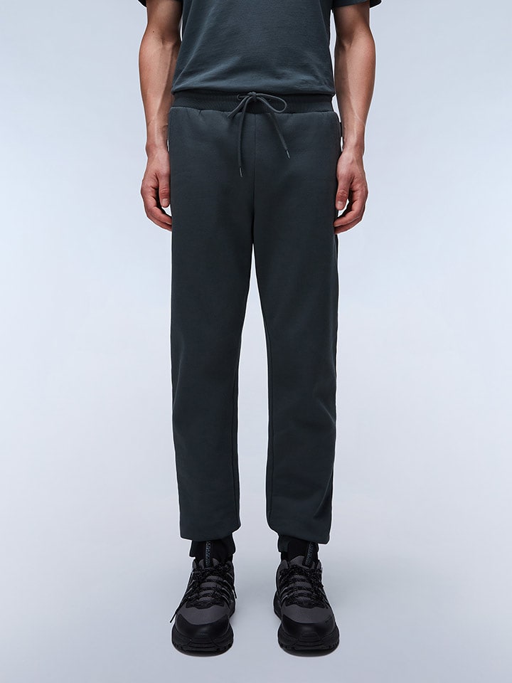 Napapijri Spodnie dresowe "Malis" w kolorze antracytowym rozmiar: L