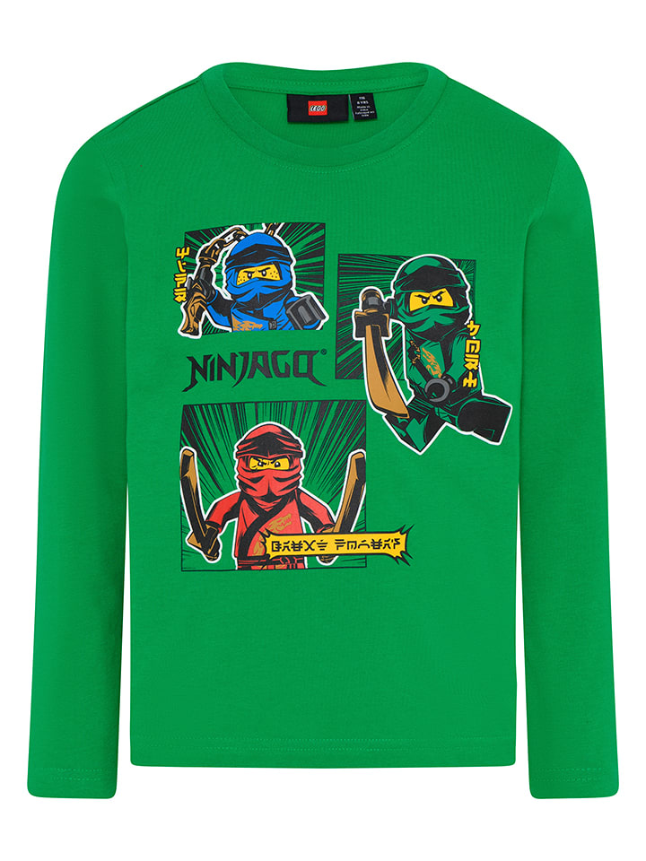 LEGO Koszulka "Taylor" w kolorze zielonym rozmiar: 134