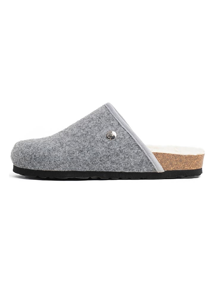 Kapcie "Keystone" w kolorze szarym