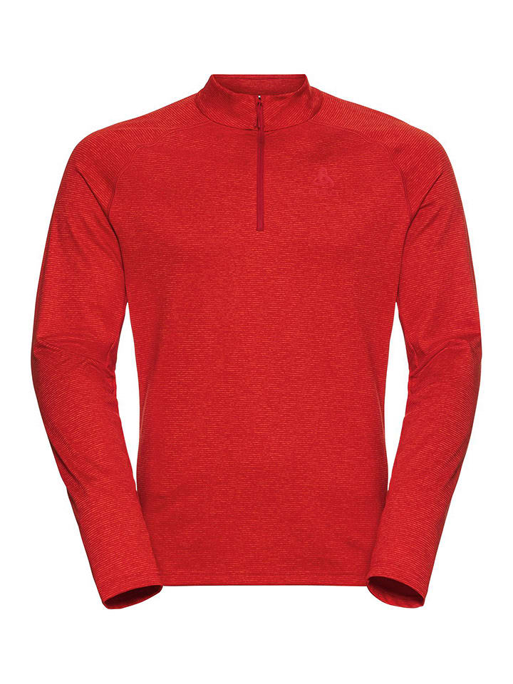 Odlo Bluza polarowa "Sesvenna" w kolorze czerwonym rozmiar: M