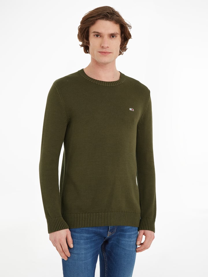 Tommy Hilfiger Sweter w kolorze khaki rozmiar: M
