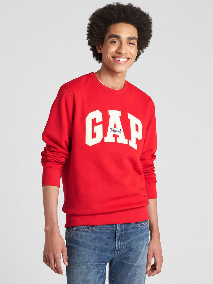 GAP Bluza w kolorze czerwonym rozmiar: M