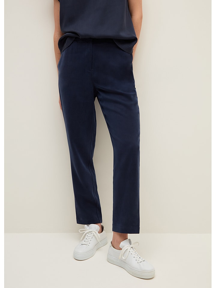 STEFANEL Spodnie w kolorze granatowym rozmiar: 36