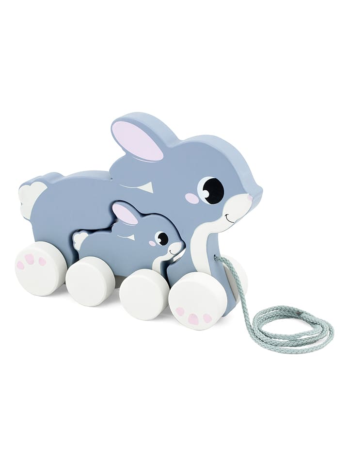 Ulysse Zabawka "Mummy Bunny" do ciągnięcia - 12 m+ rozmiar: onesize