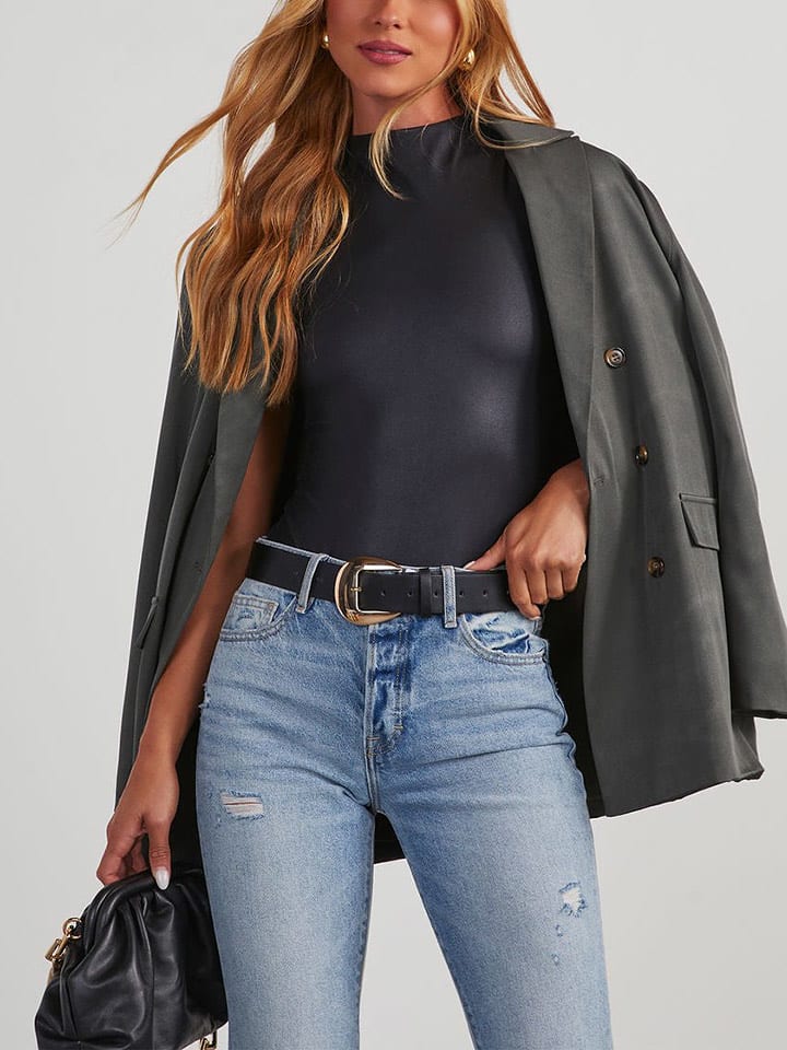 LA Angels Top w kolorze czarnym rozmiar: L