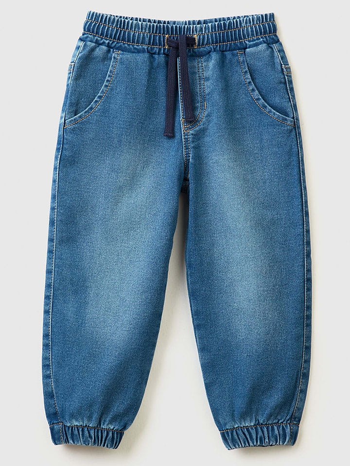 Benetton Dżinsy - Regular fit - w kolorze niebieskim rozmiar: 116
