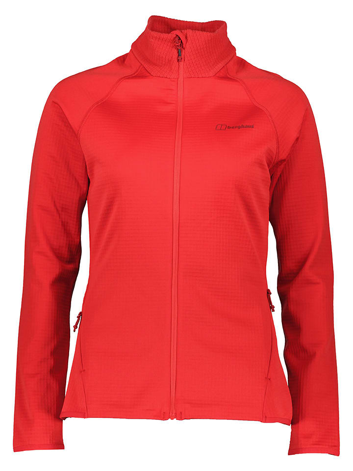 Kurtka polarowa "Kaylum" w kolorze czerwonym