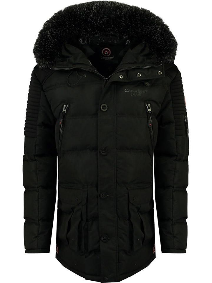 Canadian Peak Kurtka zimowa w kolorze czarnym rozmiar: L