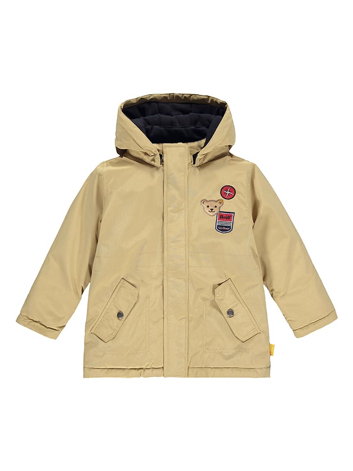 Kurtka przejściowa w kolorze beżowym