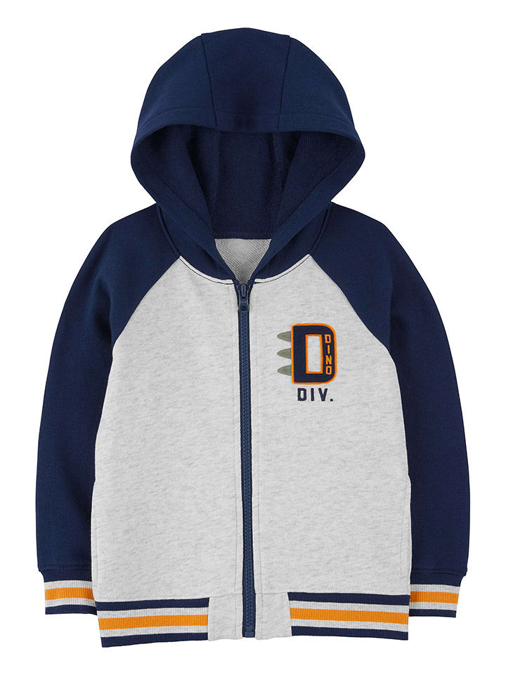 carter's Bluza w kolorze granatowo-białym rozmiar: 86