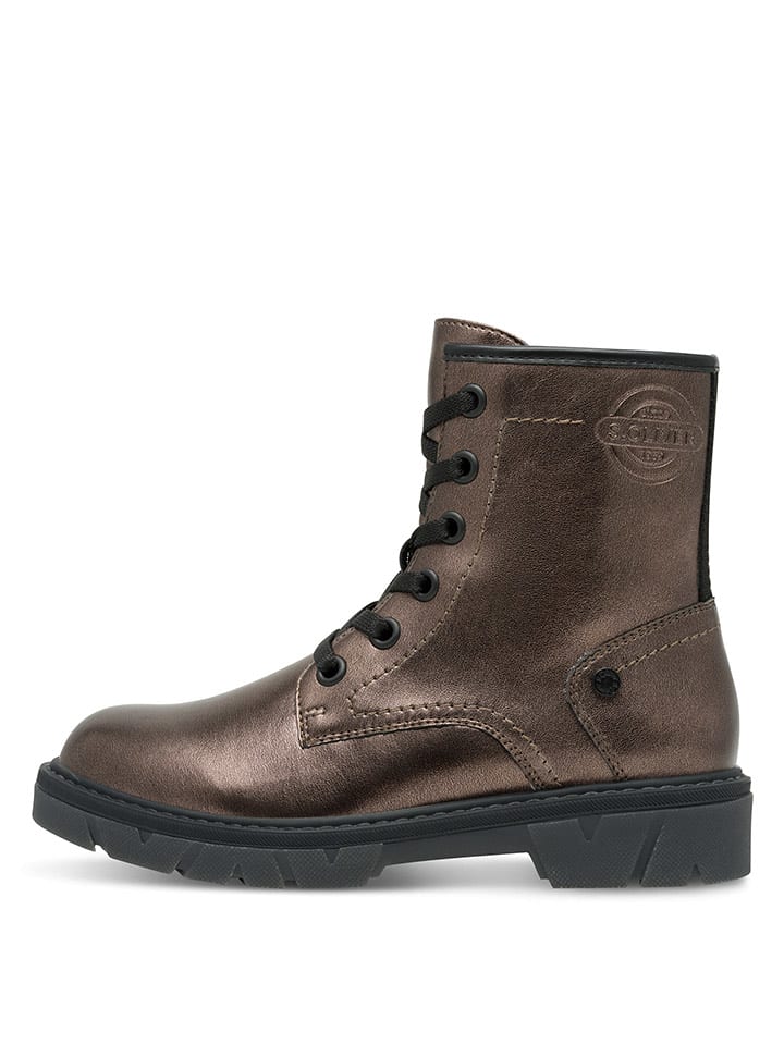 s.Oliver Botki w kolorze jasnobrązowym rozmiar: 39