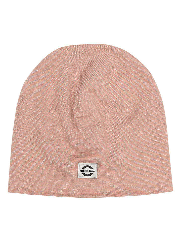 mikk-line Czapka beanie w kolorze beżowym rozmiar: 134/140